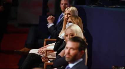 Advierten con escoltar fuera del debate VP a cualquiera sin máscara– incluyendo los Trumps