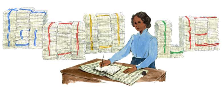 Google Doodle en homenaje a Mary Ann Shadd Cary