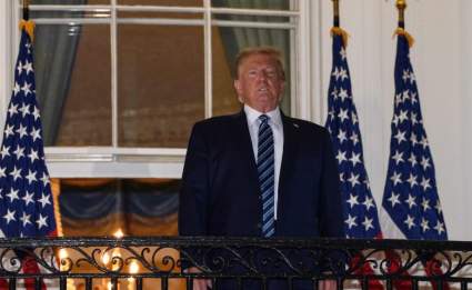 Donald Trump regresa a la Casa Blanca. ¿Se curó de la COVID-19?