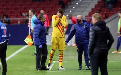 Se determinó la lesión de Piqué ¿estará fuera de acción?