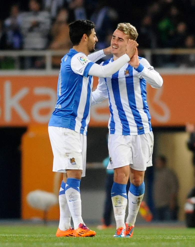 Antoine Griezmann y Carlos Vela - Real Sociedad 2014. 