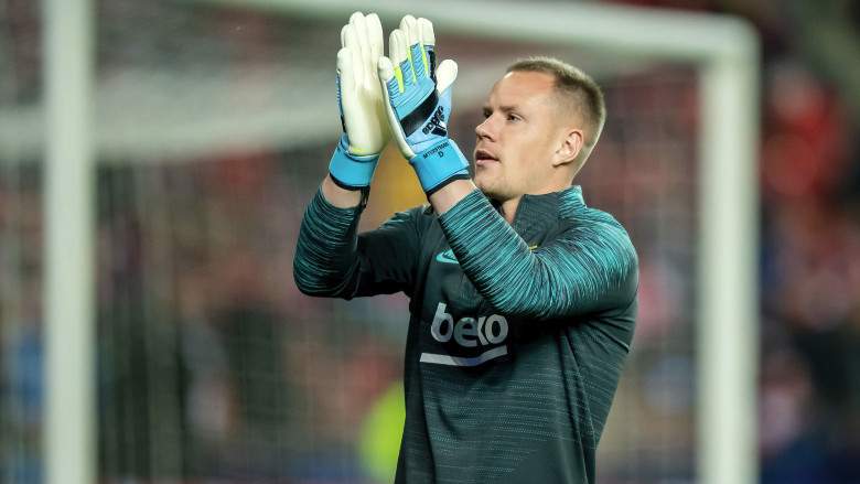 Marc Andre Ter Stegen, arquero del FC Barcelona.