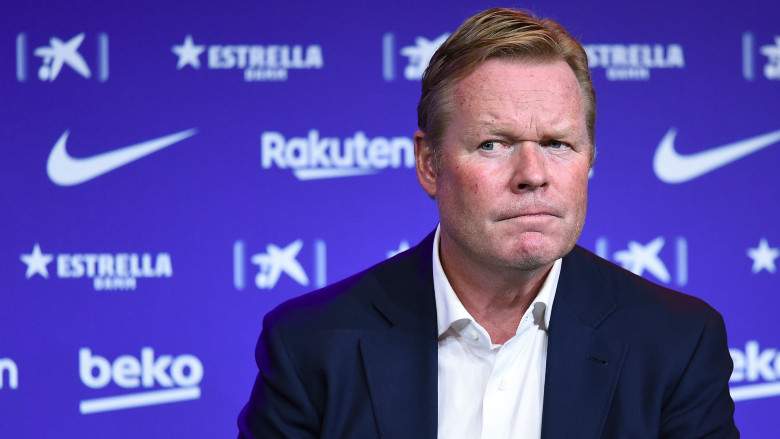 Entrenador del FC Barcelona, Ronald Koeman