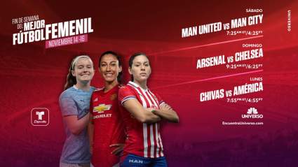 Fin de semana del mejor fútbol femenil ¿Cómo verlo?