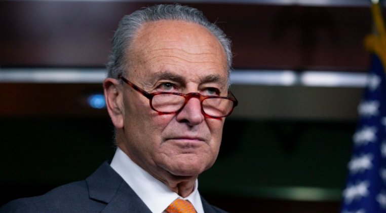 El líder de la minoría del Senado, Chuck Schumer.