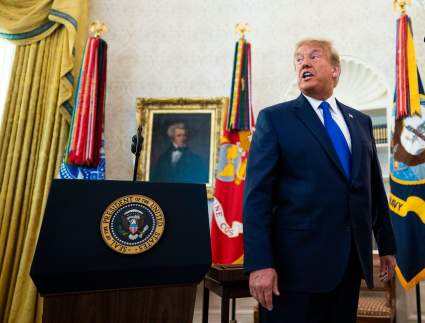 Trump insiste en fraude electoral y Twitter lo marca como engañoso: ¿Qué dijo?