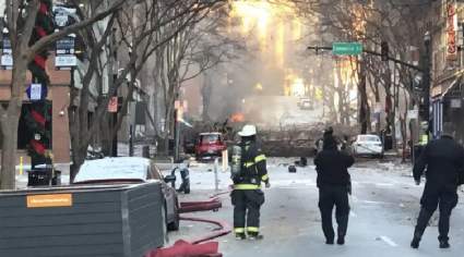Devastadora explosión en el centro de Nashville, Tennessee parece ser un ‘acto intencional’: [INFORME]