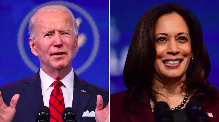 Joe Biden y Kamala Harris