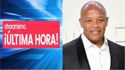 Legendario rapero Dr. Dre es hospitalizado por un aneurisma cerebral