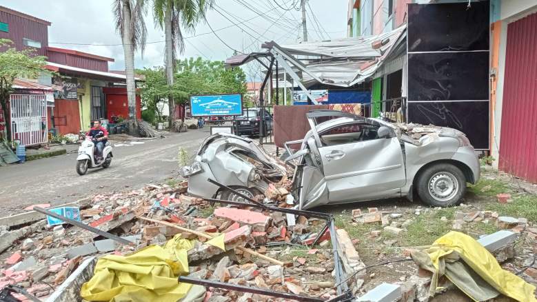 Terremoto en Indonesia 15 enero 2021