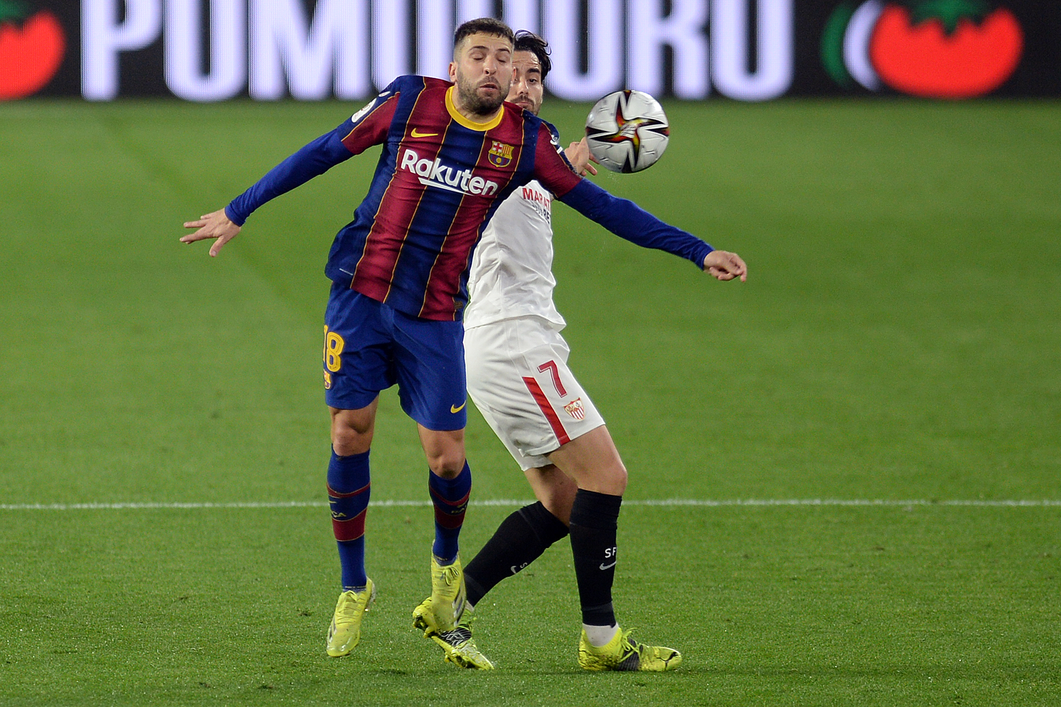 Jordi Alva vs Sevilla