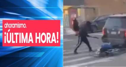 [VIDEO] Ashanti Robinson: Insólito momento que hombre ataca ciclista con bate de béisbol en NY