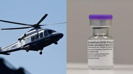 Se incendia helicóptero con cientos de vacunas de Pfizer: ¿Cuántas dosis se perdieron?