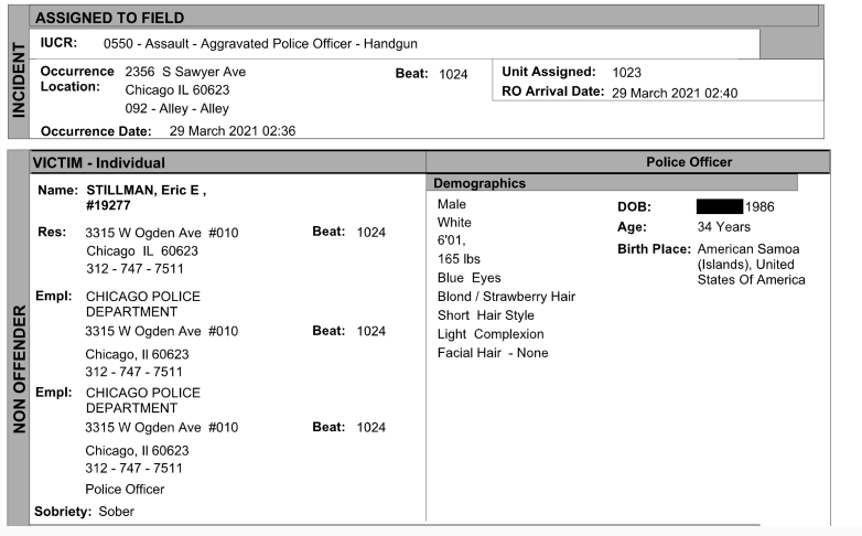 Informe de Eric Stillman