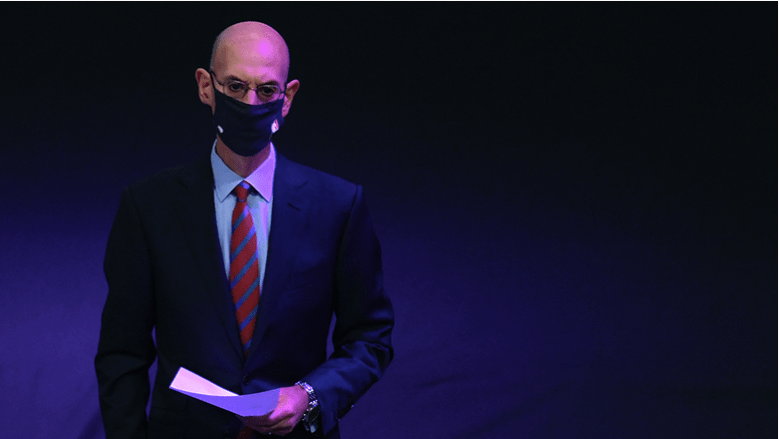 Adam Silver, comisionado de la NBA.