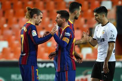 Leo Messi hace un gesto de capitán previo a partido ante el Atleti ¿qué hizo?