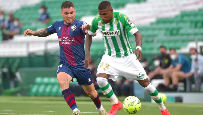 El defensa brasileño del Real Betis, Emerson Royal.