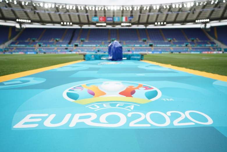 Una vista general durante una sesión de entrenamiento de Italia antes del partido del Grupo A de la UEFA Euro 2020 entre Italia y Turquía en el Estadio Olímpico el 10 de junio de 2021 en Roma, Italia.