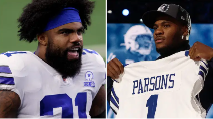 El primer encuentro entre Micah Parsons y Ezekiel Elliott: ¿cómo fue?