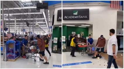 Empleado de Walmart noqueando a un cliente se hace viral: [Video]