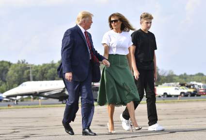 ¿Cuánto mide Barron Trump, el hijo menor de Donald Trump?