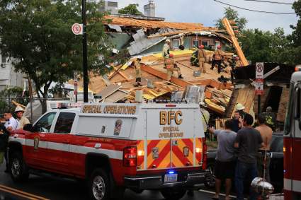 Washington DC: derrumbe de edificio deja varios heridos: [VIDEO]