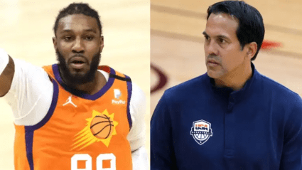 El entrenador de Miami envía un mensaje al exalero del Heat: ¿A quien le hablaba? 