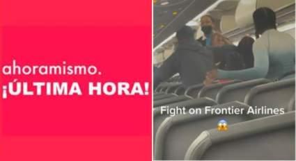 Violenta pelea entre pasajeros en vuelo hacia Miami se viraliza en redes: [VIDEO]
