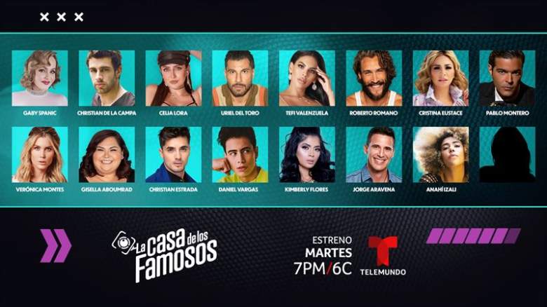 Primera temporada La Casa de Los Famosos: artista que siguen en Telemundo