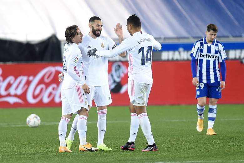 Alavés vs Real Madrid, imagen de archivo.