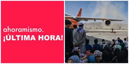 Pánico en Kabul: Así escapa la gente del aeropuerto ante la avanzada Talibán – Videos