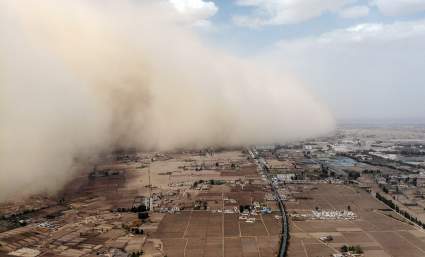 Tormenta de arena y viento sacude al noreste de Sao Paulo, Brasil – Fotos y Videos