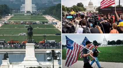 [FOTOS] ¿Cuánta gente asistió a la marcha “Justice for J6”?