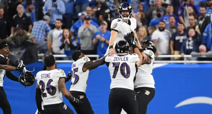 La afición de los Ravens se volvió loca luego del histórico gol de campo de Justin Tucker