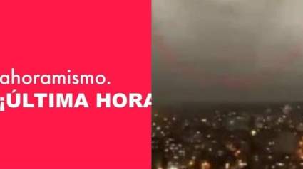 Turquía: Figura tenebrosa aparece en una tormenta: ¿Qué ves en este video?