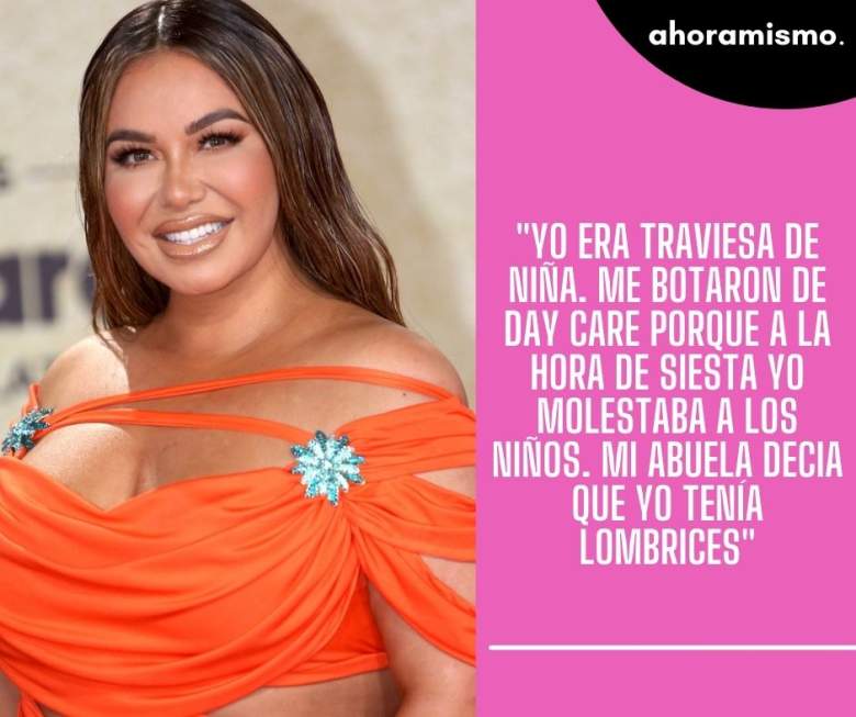 Chiquis revela que de niña la botaron del Day Care - FOTOS