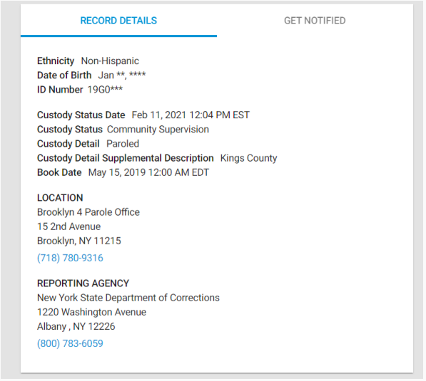 El historial de prisi&oacute;n de Anna Sorokin.