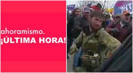 FBI publica bodycam del fugitivo buscado por ataque al Capitolio: Jonathan Pollock