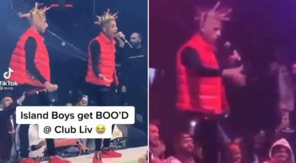 Los Island Boys fueron abucheados en Club Liv en Miami [VIDEO]