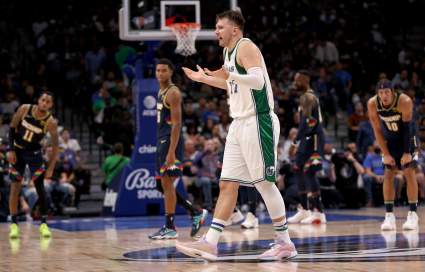 Mavericks esperan noticias de la lesión de tobillo de  Luka Doncic