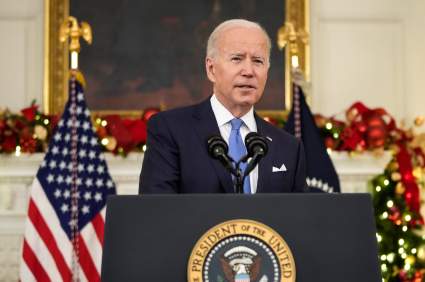 EEUU: Importante anuncio de Joe Biden sobre confinamiento por Ómicron
