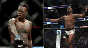 Israel Adesanya y Jon Jones