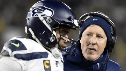INFORME: La relación entre Russell Wilson y Pete Carroll está ‘deteriorada’