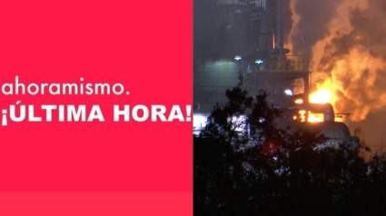 [VIDEO] Cuatro heridos en una explosión en una refinería de Houston