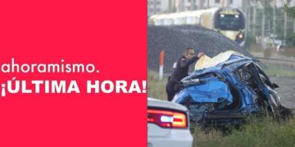 Florida: Un auto chocó con un tren – Imágenes fuertes