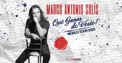 Marco Antonio Solís, inició gira por Estados Unidos con lleno total ¿Dónde se presenta próximamente?