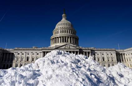 Washington: Nevada histórica deja a medio millón de hogares sin luz – Fotos y Videos