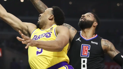 Veterano de los Clippers apunta para resaltar el mal momento de los Lakers: ¿Qué dijo Marcus Morris?