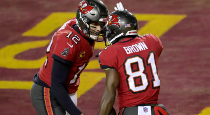 Antonio Brown critica a los Bucs y a Brady en un mensaje insultante: ¿Lo borró?