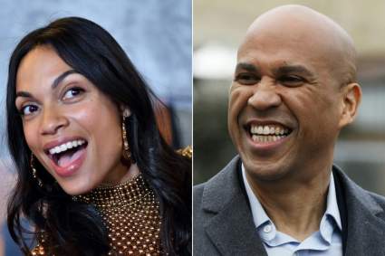 El político Cory Booker y la actriz Rosario Dawson se separaron: ¿cómo fue su historia?